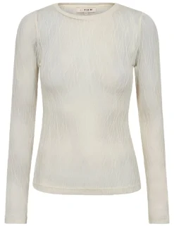 A-View Evalla Bluse - Creme