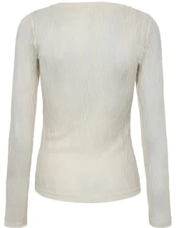 A-View Evalla Bluse - Creme