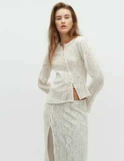 Frakment Binea-F Bluse - Creme