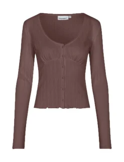 Frakment Gesina-F Bluse - Brun