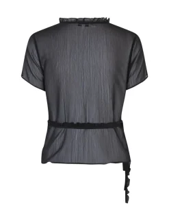 Frakment Riobell-F Bluse - Sort
