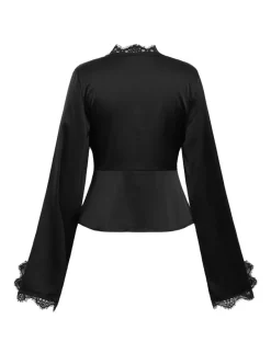 Frakment Saibea LS-F Bluse - Sort