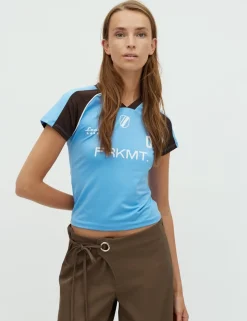 Frakment Star Leauge-F T-shirt - Lyseblå