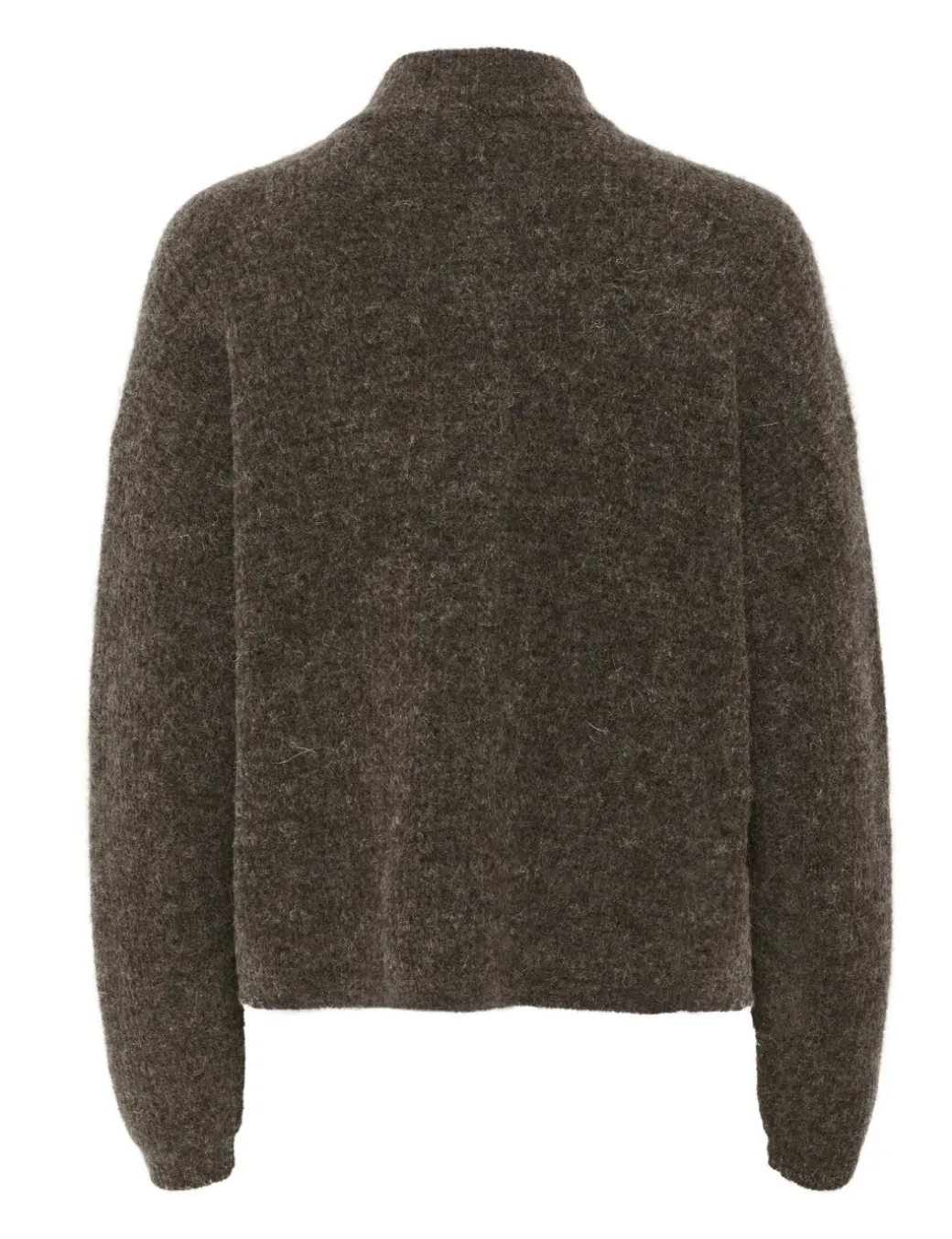 Gestuz AlphaGZ Short Cardigan - Mørkebrun