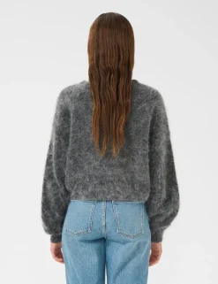 Gestuz GZdebbie V Cardigan Strik - Grå