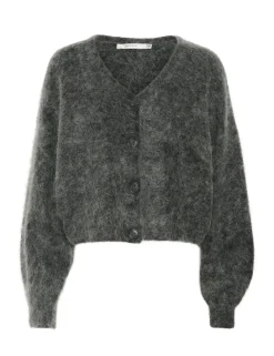 Gestuz GZdebbie V Cardigan Strik - Grå
