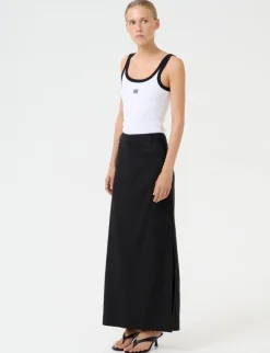 Gestuz GZdrew Contrast Logo Top - Hvid