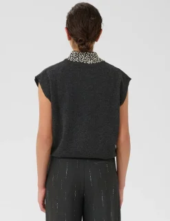 Gestuz GZmanzi Deco Waistcoat - Grå
