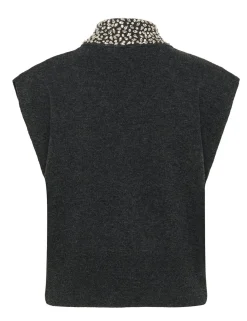 Gestuz GZmanzi Deco Waistcoat - Grå