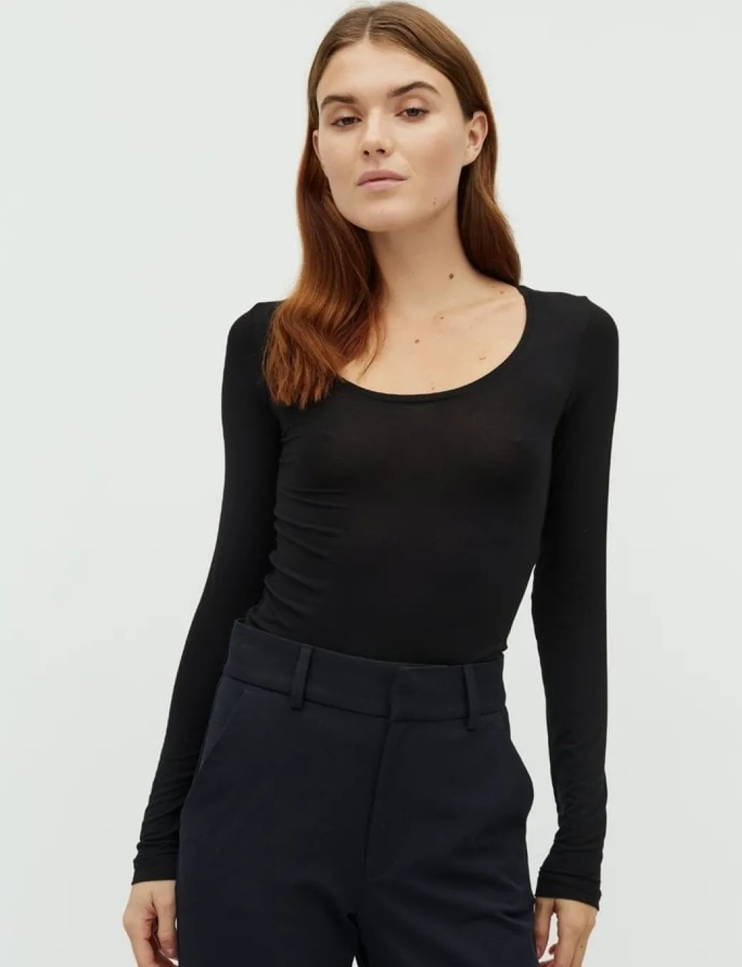 mbyM Anna GG Basic Top - Sort