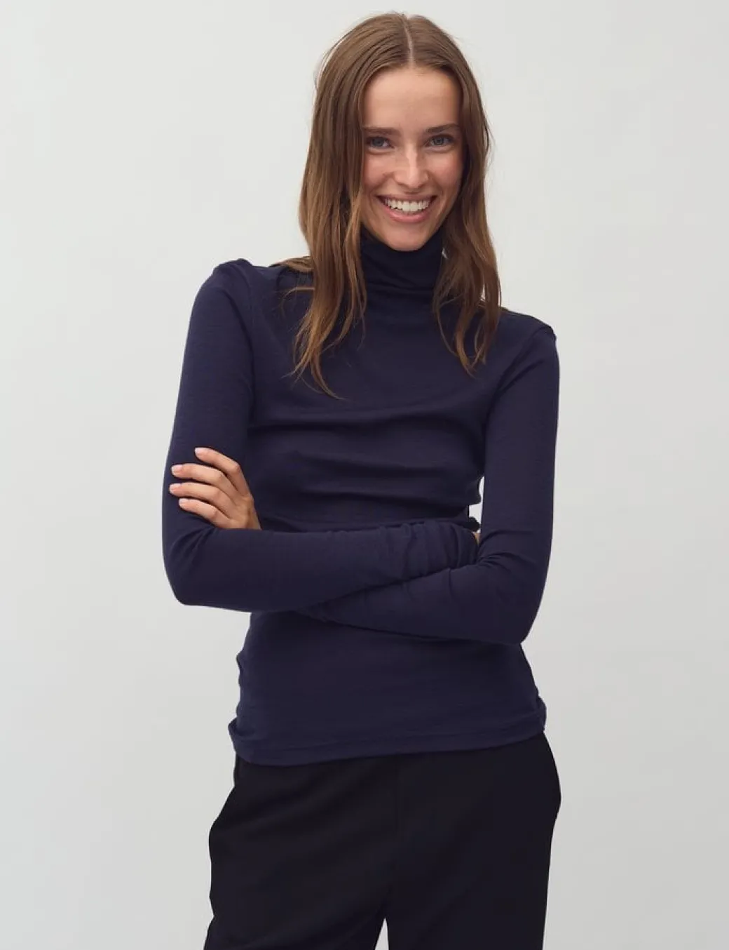 mbyM Ina GG Basic Bluse - Blå