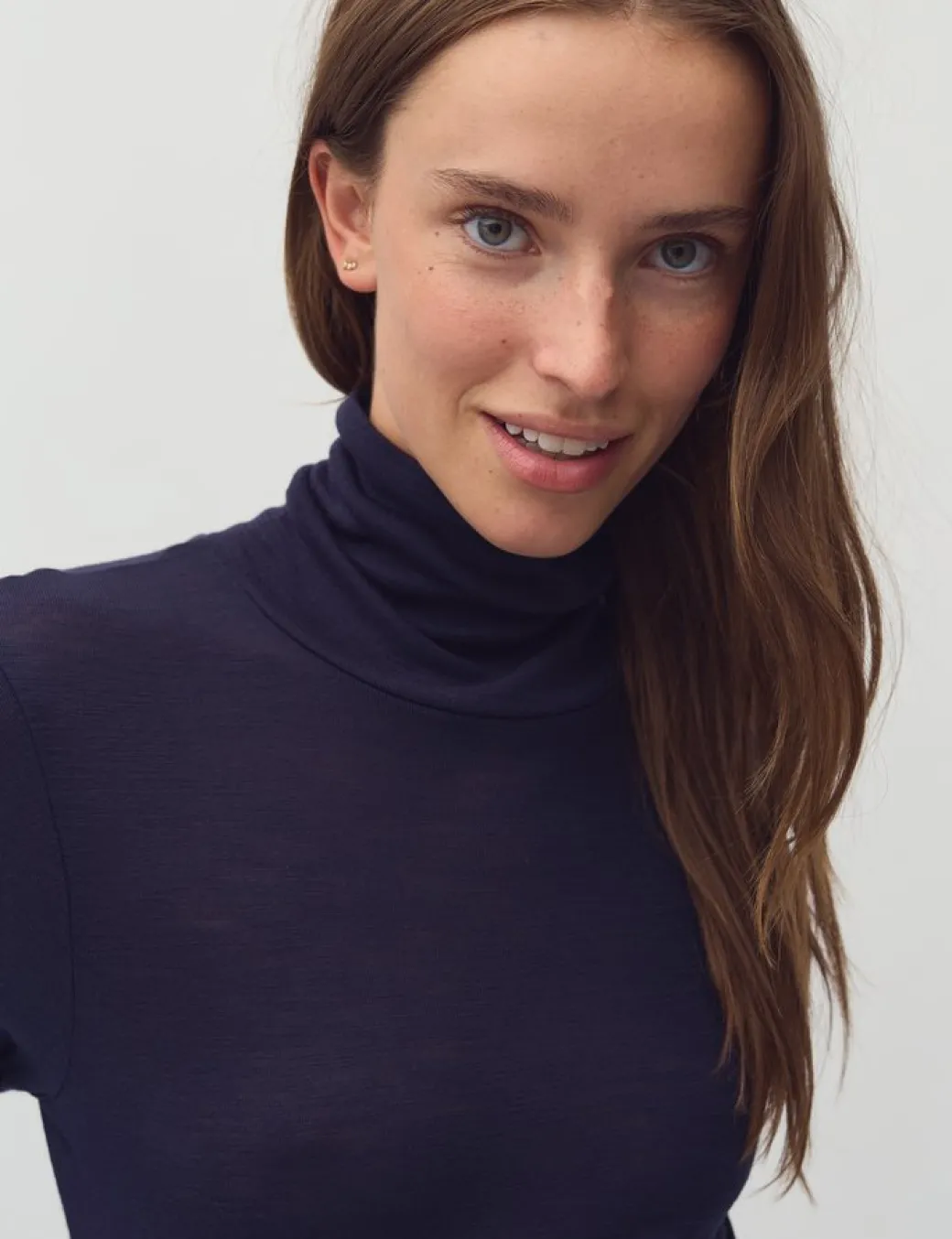 mbyM Ina GG Basic Bluse - Blå