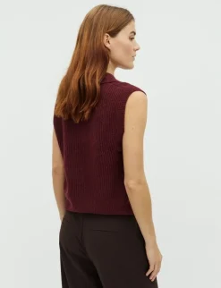 mbyM Ritika-M Vest - Bordeaux