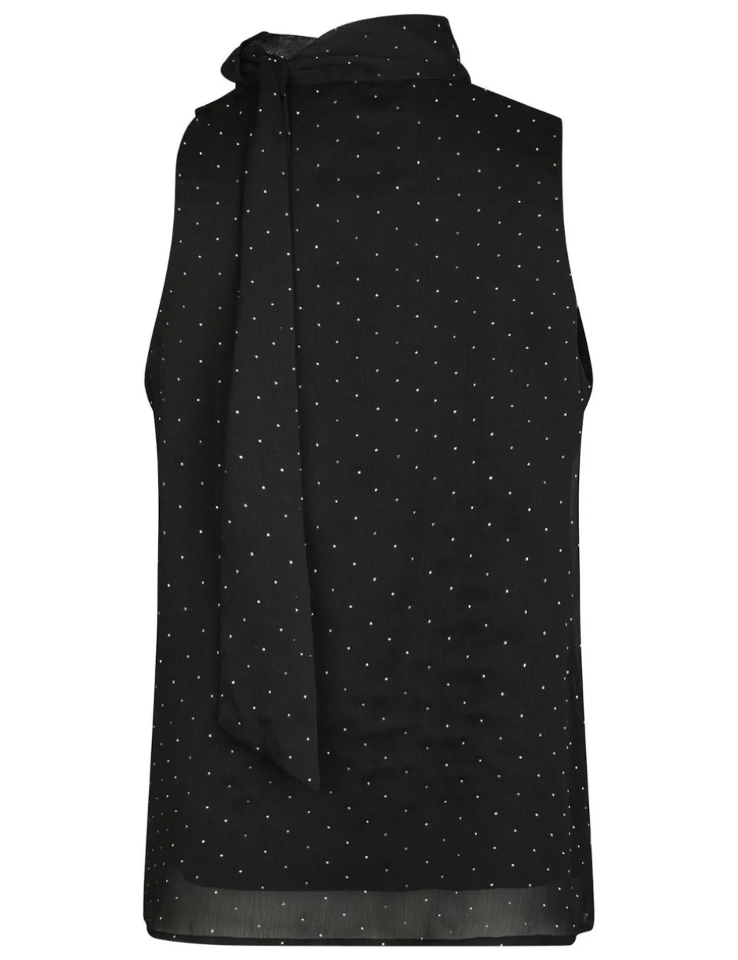 Neo Noir Lorelei Bedazzled Top - Sort