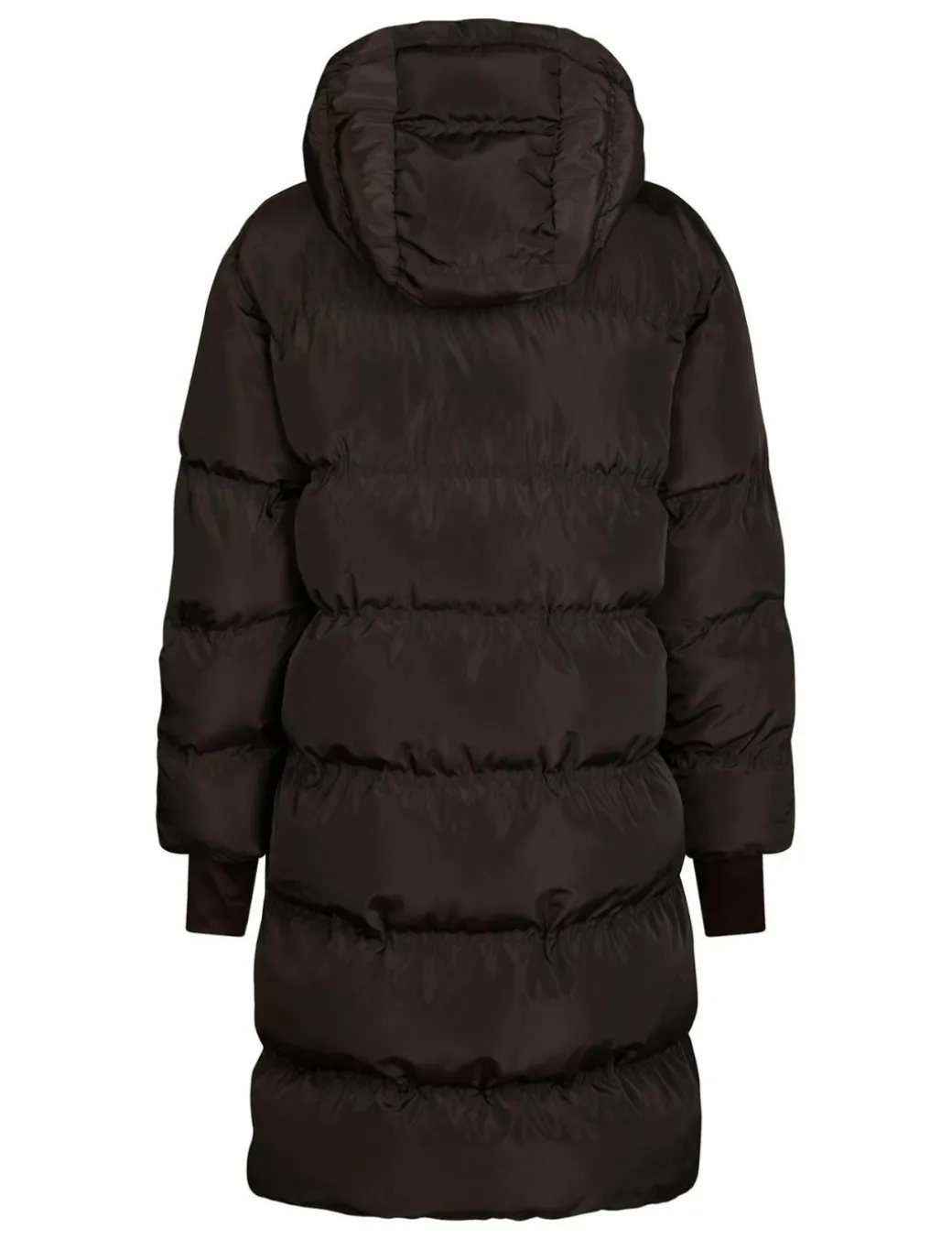 Neo Noir Lucette Puffer Jakke - Mørkebrun