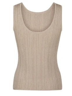 Neo Noir Ollie Knit Top - Sand