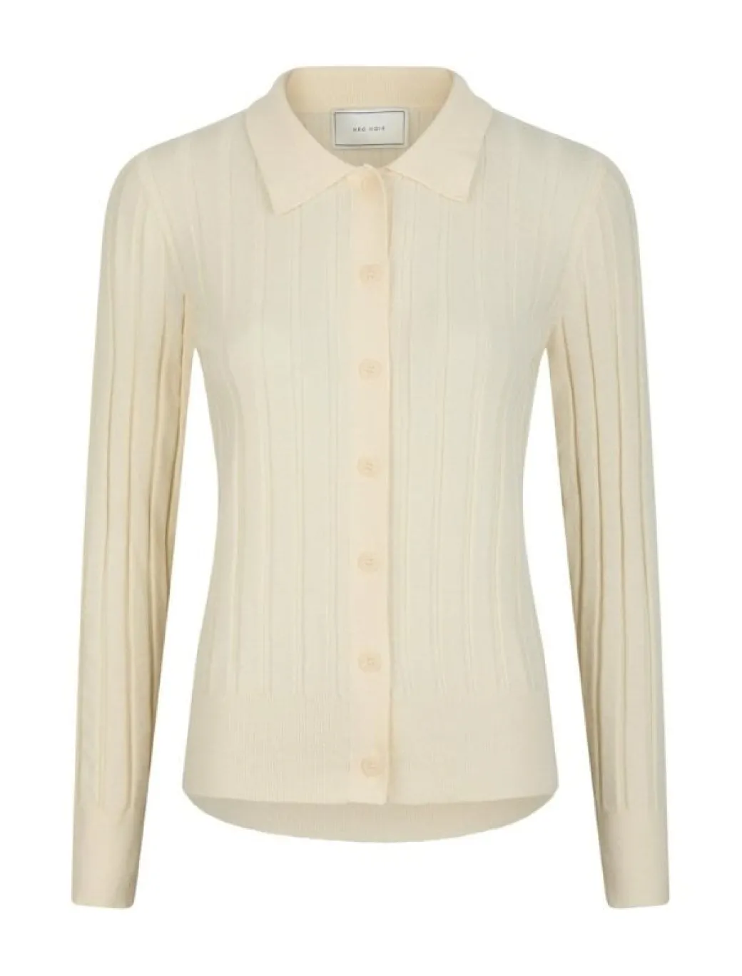 Neo Noir Rio Solid Knit Cardigan - Gul