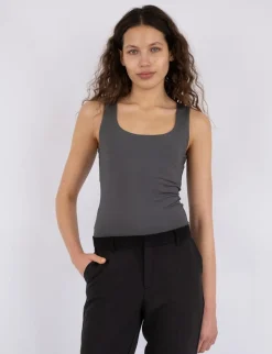 Neo Noir Sophia Jersey Top - Grå