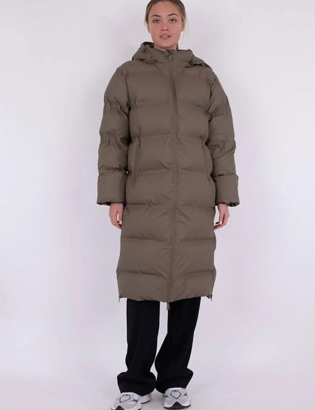 Neo Noir Viviana C Puffer Jakke - Sand