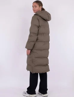 Neo Noir Viviana C Puffer Jakke - Sand