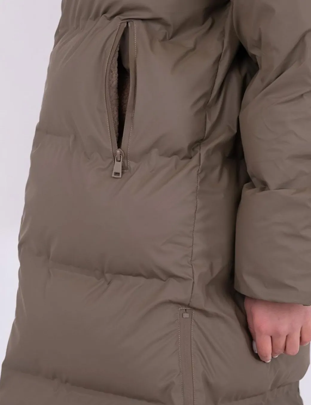 Neo Noir Viviana C Puffer Jakke - Sand